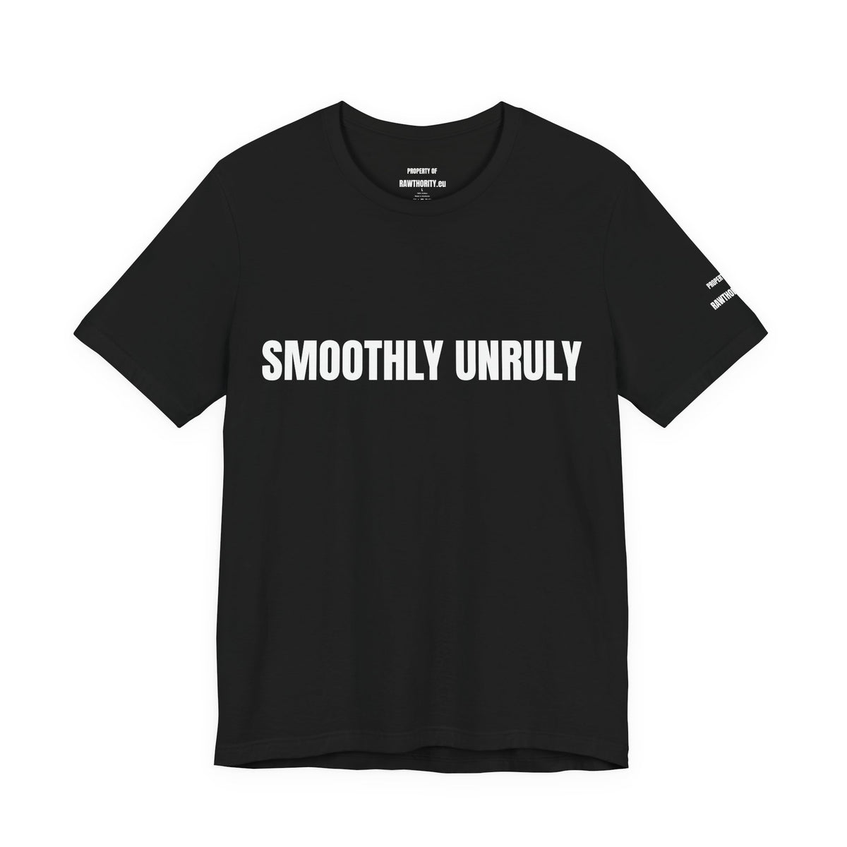 SMOOTHLY UNRULY Unisex Jersey Short Sleeve Tee