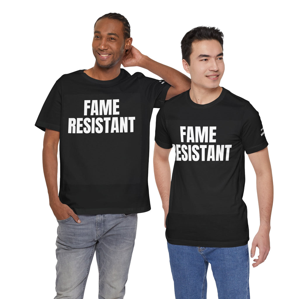 FAME RESISTENT Unisex Heavy Cotton Tee