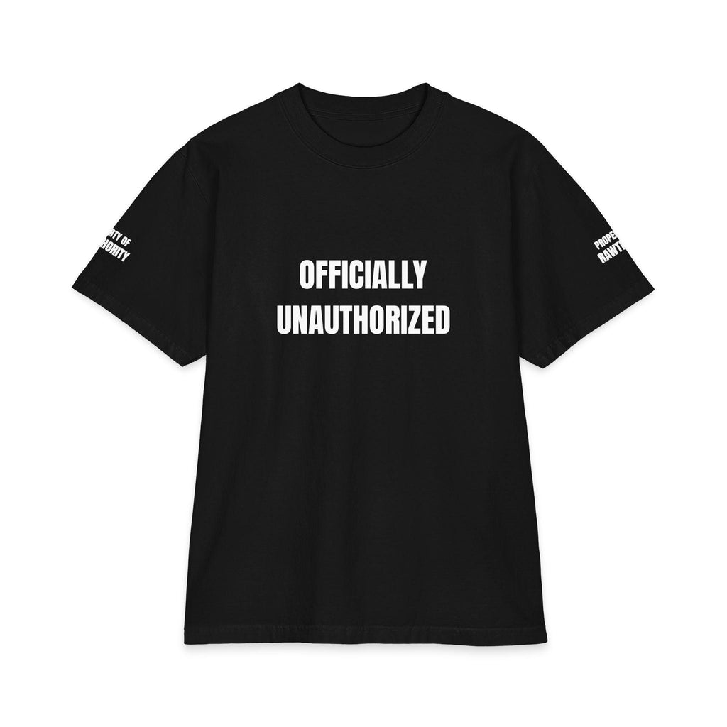 OFFICIALLY UNAUTHORIZED Unisex  Short Sleeve