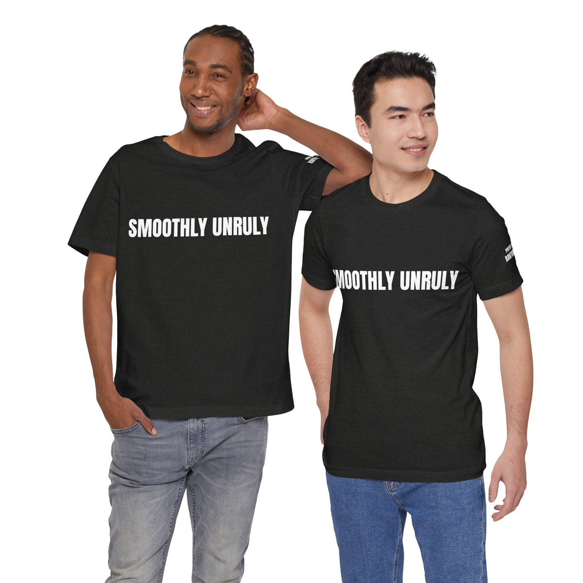 SMOOTHLY UNRULY Unisex Jersey Short Sleeve Tee