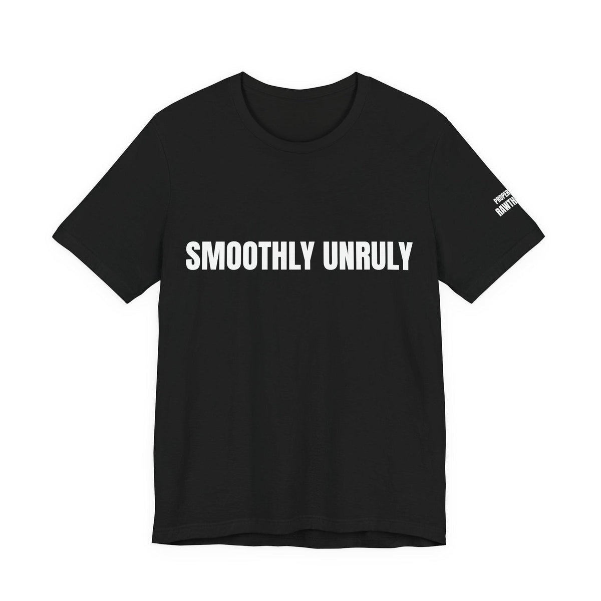 SMOOTHLY UNRULY Unisex Jersey Short Sleeve Tee