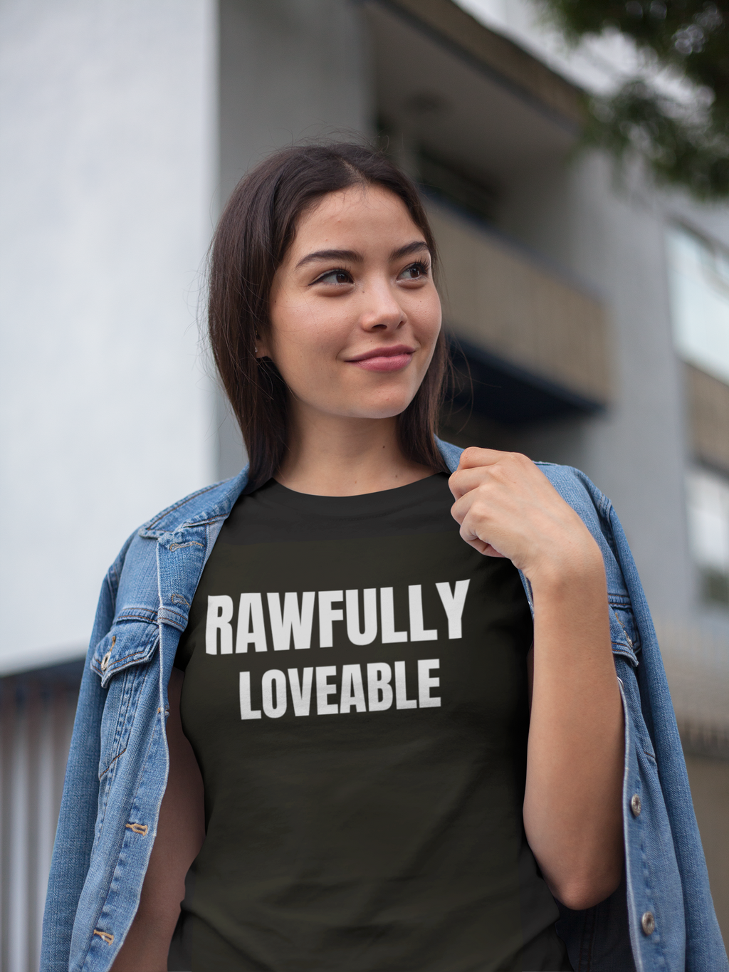 RAWFULLY LOVEABLE T-Shirt | Statement Text Tee