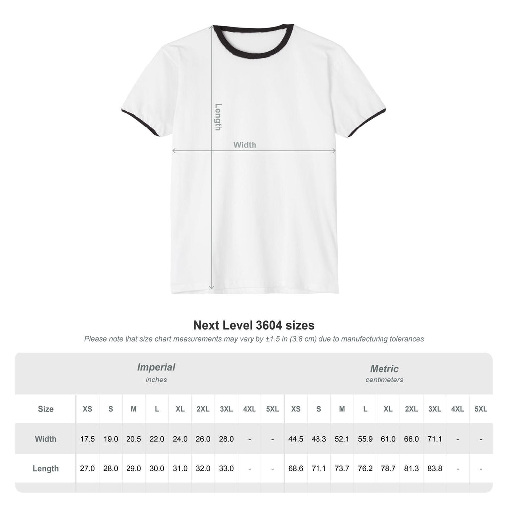 Savage Monk Ringer Tee: Raw Discipline, Pure Freedom (100% Cotton)
